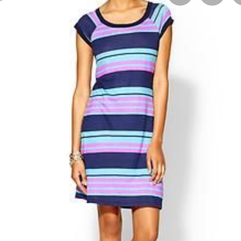 Hive & Honey Striped T-shirt Dress